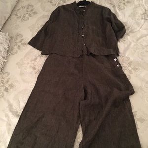 Bryn Walker Linen Pant set